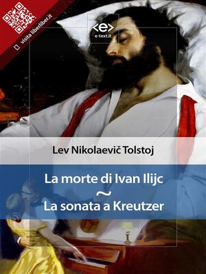 cover image of La morte di Ivan Ilijc--La sonata a Kreutzer